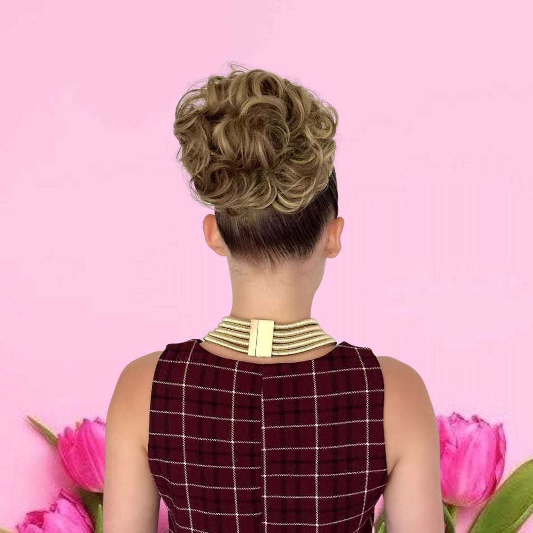 Extra Volume Messy Bun