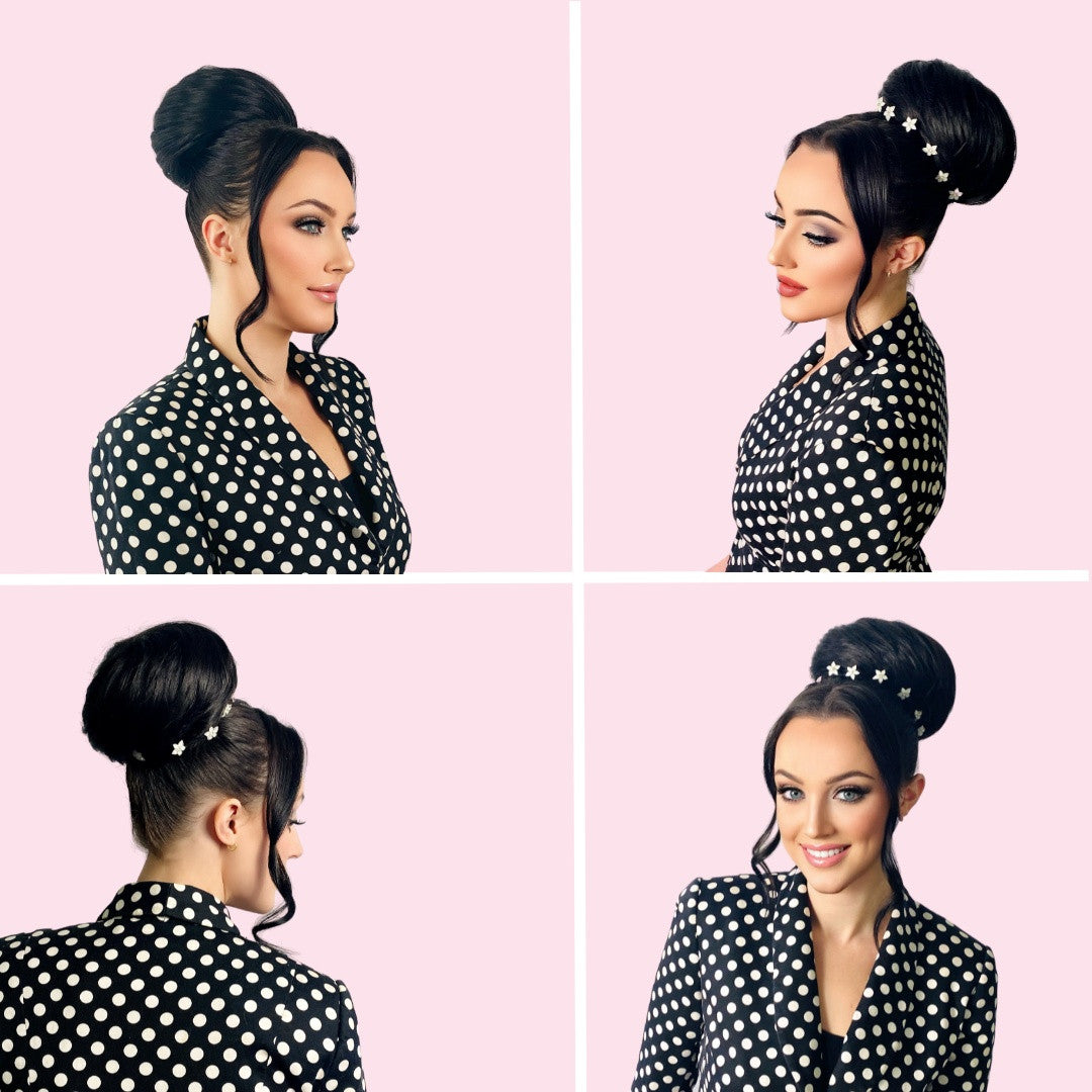 Techniques for a 1940s Continuous Roll Hairstyle - Vintage Hairstyling