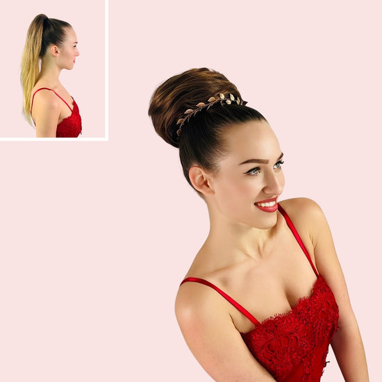 Lars Leroux BECCA hair bun