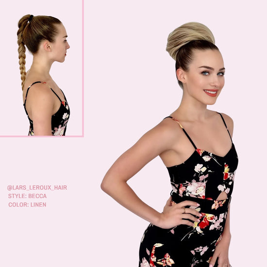 Lars Leroux BECCA hair bun