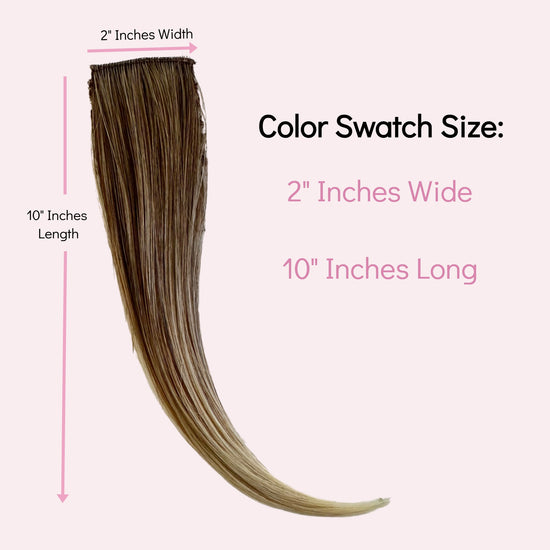 Color Swatch for Wrap Ponytails