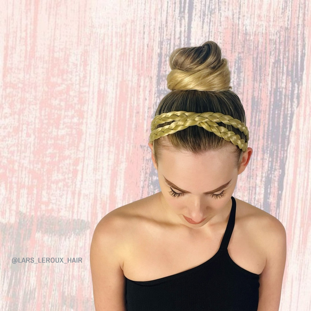 Braid Headband 04 Criss-Cross Design