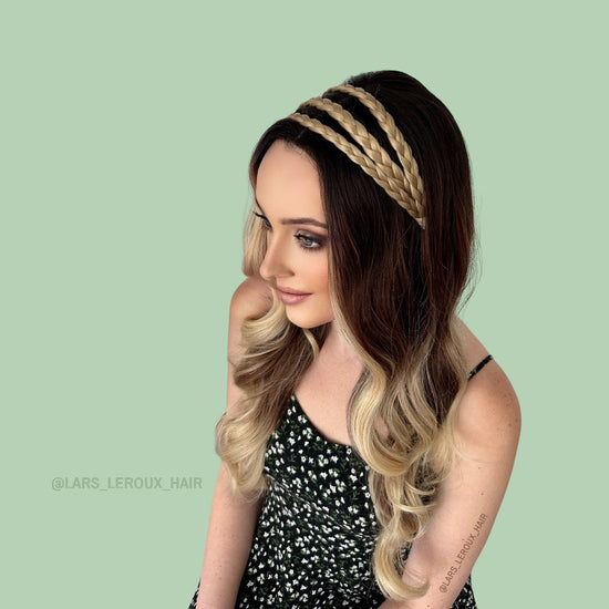 Lars Leroux Braid Headband 08 Triple Row Design