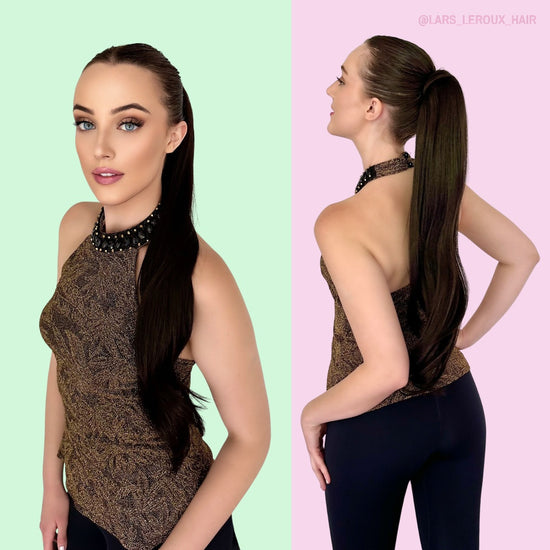 Lars Leroux JOLENE 24" inch Long Straight Wrap Ponytail