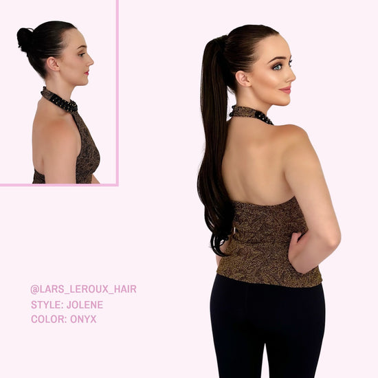 Lars Leroux JOLENE 24" inch Long Straight Wrap Ponytail