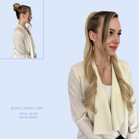 Lars Leroux JOLENE 24" inch Long Straight Wrap Ponytail