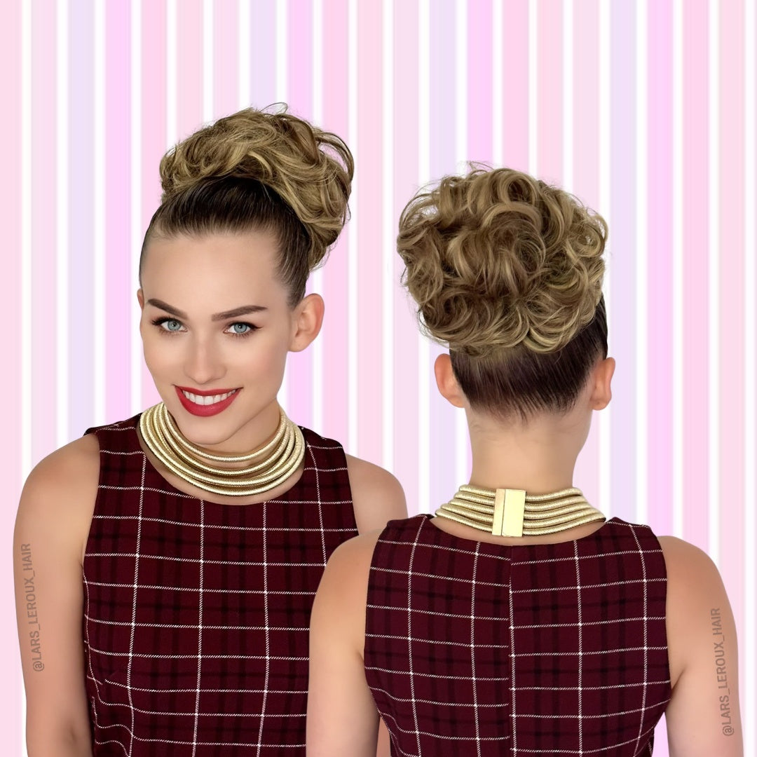 Extra Volume Messy Bun