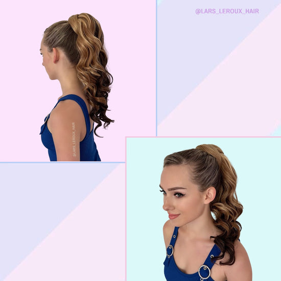 Lars Leroux THALIA 18" inch Curly Wrap Ponytail