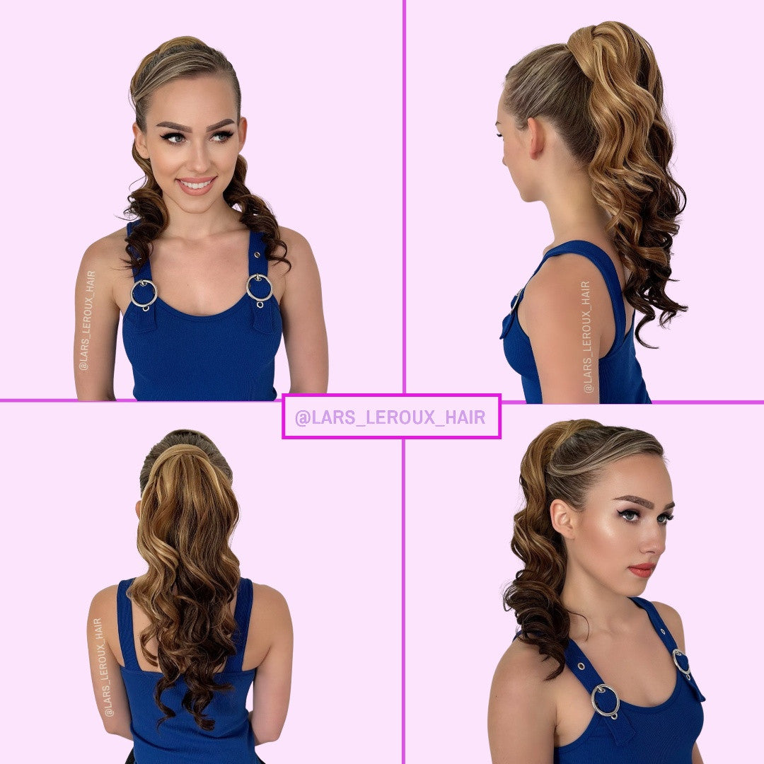 Lars Leroux THALIA 18" inch Curly Wrap Ponytail