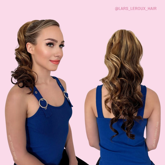 Lars Leroux THALIA 18" inch Curly Wrap Ponytail