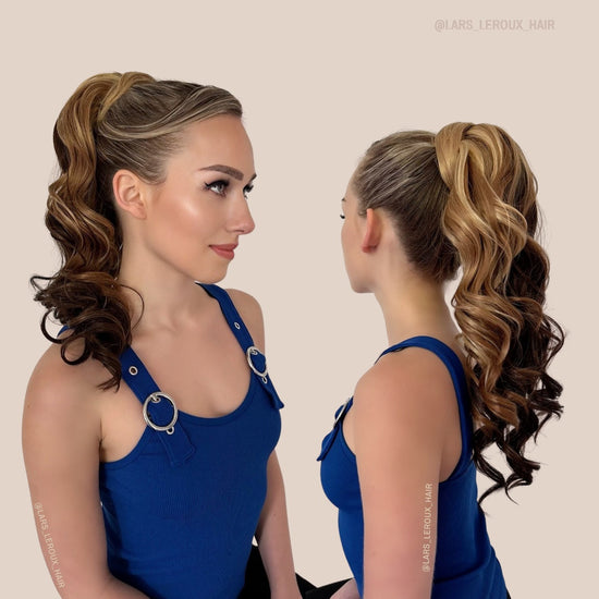 Lars Leroux THALIA 18" inch Curly Wrap Ponytail