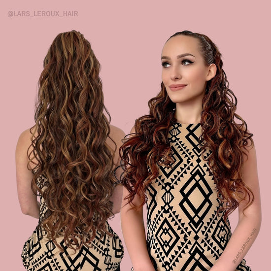 Lars Leroux ZAYNA 26" inch Curly Wrap Ponytail