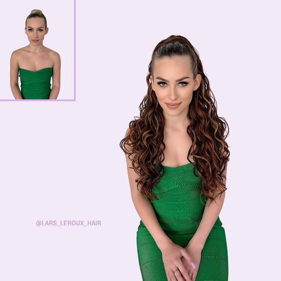 Lars Leroux ZAYNA 26" inch Curly Wrap Ponytail