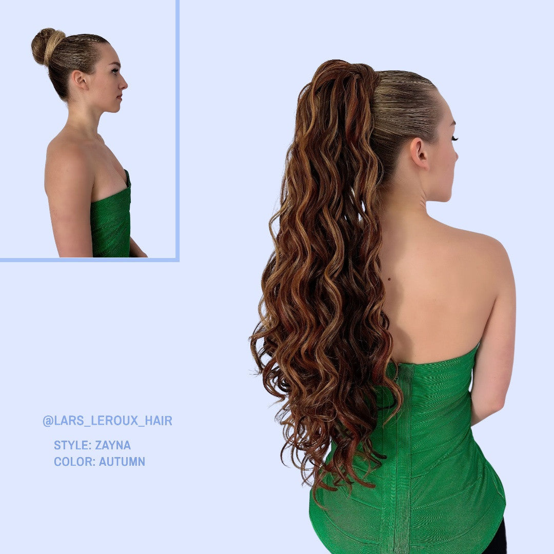 Lars Leroux ZAYNA 26" inch Curly Wrap Ponytail