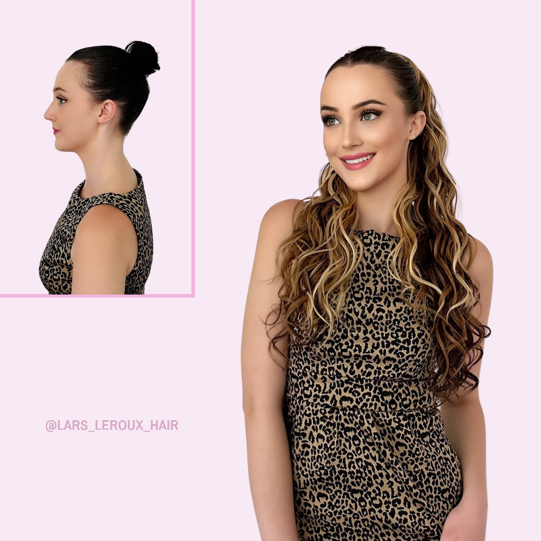 Lars Leroux ZAYNA 26" inch Curly Wrap Ponytail